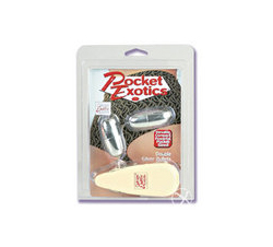 Pocket Exotics Double Silver Bullets Multispeed 2.1 Inch Silver